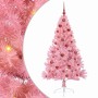 Árbol de Navidad Artificial Preiluminado Rosa 150 cm PVC