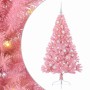 Árbol de Navidad Artificial Preiluminado Rosa 150 cm PVC
