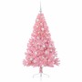 Árbol de Navidad Artificial Preiluminado Rosa 150 cm PVC