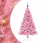 Árbol de Navidad Artificial Preiluminado Rosa 150 cm PVC
