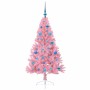 Árbol de Navidad Artificial Preiluminado Rosa 150 cm PVC