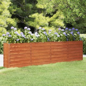 Rusty Corten steel flower bed 320x40x45 cm by vidaXL, Pots and planters - Ref: Foro24-151957, Price: 136,62 €, Discount: %
