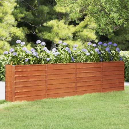 Rusty Corten steel flower bed 320x40x45 cm by vidaXL, Pots and planters - Ref: Foro24-151957, Price: 130,61 €, Discount: %
