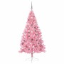 Árbol de Navidad Artificial Preiluminado Rosa 210 cm PVC