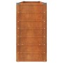 Blumenbeet aus rostigem Cortenstahl, 320 x 40 x 45 cm von vidaXL, Töpfe und Pflanzgefäße - Ref: Foro24-151957, Preis: 136,62 ...