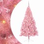 Árbol de Navidad Artificial Preiluminado Rosa 210 cm PVC