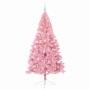 Árbol de Navidad Artificial Preiluminado Rosa 210 cm PVC