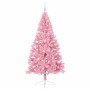 Árbol de Navidad Artificial Preiluminado Rosa 210 cm PVC