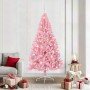 Árbol de Navidad Artificial Preiluminado Rosa 210 cm PVC