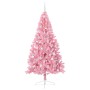 Árbol de Navidad Artificial Preiluminado Rosa 210 cm PVC