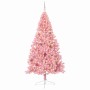 Árbol de Navidad Artificial Preiluminado Rosa 240 cm PVC