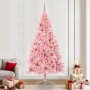 Árbol de Navidad Artificial Preiluminado Rosa 240 cm PVC en Arboles de navidad | Comprar online en Foro24
