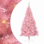 Árbol de Navidad Artificial Preiluminado Rosa 240 cm PVC