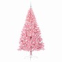 Árbol de Navidad Artificial Preiluminado Rosa 240 cm PVC