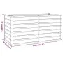 Blumenbeet aus rostigem Cortenstahl, 160 x 80 x 77 cm von vidaXL, Töpfe und Pflanzgefäße - Ref: Foro24-151959, Preis: 95,70 €...