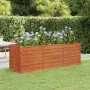 Rusted corten steel flowerbed 240x80x77 cm by vidaXL, Pots and planters - Ref: Foro24-151961, Price: 120,03 €, Discount: %