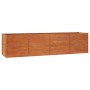 Arriate oxidado de acero corten 320x80x77 cm de vidaXL, Maceteros y jardineras - Ref: Foro24-151963, Precio: 143,58 €, Descue...