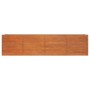 Arriate oxidado de acero corten 320x80x77 cm de vidaXL, Maceteros y jardineras - Ref: Foro24-151963, Precio: 143,58 €, Descue...