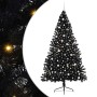 Árbol de Navidad Artificial Preiluminado Negro 240 cm PVC en Arboles de navidad | Comprar online en Foro24