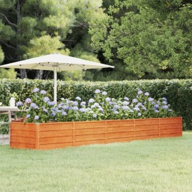 Rusty Corten steel flower bed 400x80x45 cm by vidaXL, Pots and planters - Ref: Foro24-151964, Price: 135,51 €, Discount: %