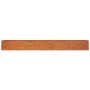 Rusty Corten steel flower bed 400x80x45 cm by vidaXL, Pots and planters - Ref: Foro24-151964, Price: 123,83 €, Discount: %