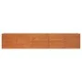 Blumenbeet aus rostigem Cortenstahl, 400 x 80 x 77 cm von vidaXL, Töpfe und Pflanzgefäße - Ref: Foro24-151965, Preis: 196,47 ...