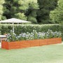 Arriate oxidado de acero corten 480x80x45 cm de vidaXL, Maceteros y jardineras - Ref: Foro24-151966, Precio: 93,05 €, Descuen...