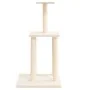 Cat scratching post with cream sisal posts 85.5 cm by vidaXL, Cat furniture - Ref: Foro24-171738, Price: 36,60 €, Discount: %