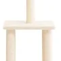 Cat scratching post with cream sisal posts 85.5 cm by vidaXL, Cat furniture - Ref: Foro24-171738, Price: 36,60 €, Discount: %