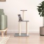 Cat scratching post with light gray sisal posts 85.5 cm by vidaXL, Cat furniture - Ref: Foro24-171739, Price: 34,22 €, Discou...
