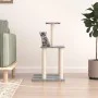 Cat scratching post with light gray sisal posts 85.5 cm by vidaXL, Cat furniture - Ref: Foro24-171739, Price: 33,75 €, Discou...