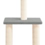 Cat scratching post with light gray sisal posts 85.5 cm by vidaXL, Cat furniture - Ref: Foro24-171739, Price: 34,22 €, Discou...