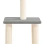 Cat scratching post with light gray sisal posts 85.5 cm by vidaXL, Cat furniture - Ref: Foro24-171739, Price: 33,75 €, Discou...