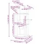 Katzenkratzbaum mit cremefarbenen Sisalstämmen, 141 cm von vidaXL, Katzenmöbel - Ref: Foro24-171747, Preis: 75,08 €, Rabatt: %