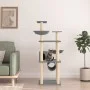 Cat scratcher with light gray sisal posts 141 cm by vidaXL, Cat furniture - Ref: Foro24-171748, Price: 72,65 €, Discount: %