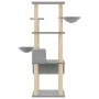 Cat scratcher with light gray sisal posts 141 cm by vidaXL, Cat furniture - Ref: Foro24-171748, Price: 72,65 €, Discount: %