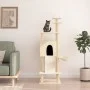 Cat scratching post with cream sisal posts 153 cm by vidaXL, Cat furniture - Ref: Foro24-171750, Price: 59,65 €, Discount: %