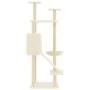 Cat scratching post with cream sisal posts 153 cm by vidaXL, Cat furniture - Ref: Foro24-171750, Price: 59,65 €, Discount: %