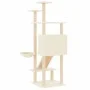 Cat scratching post with cream sisal posts 153 cm by vidaXL, Cat furniture - Ref: Foro24-171750, Price: 59,65 €, Discount: %