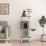 Cat scratching post with light gray sisal posts 153 cm by vidaXL, Cat furniture - Ref: Foro24-171751, Price: 58,30 €, Discoun...