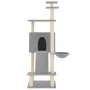 Cat scratching post with light gray sisal posts 153 cm by vidaXL, Cat furniture - Ref: Foro24-171751, Price: 58,30 €, Discoun...