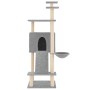 Katzenkratzbaum mit hellgrauen Sisalstämmen, 153 cm von vidaXL, Katzenmöbel - Ref: Foro24-171751, Preis: 50,20 €, Rabatt: %