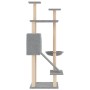 Cat scratching post with light gray sisal posts 153 cm by vidaXL, Cat furniture - Ref: Foro24-171751, Price: 50,20 €, Discoun...