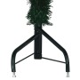 Árbol de Navidad Artificial de Esquina Verde 240 cm PVC y Metal