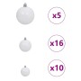 Árbol de Navidad Artificial de Esquina Verde 240 cm PVC y Metal