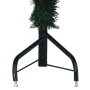 Árbol de Navidad Artificial de Esquina Verde 240 cm PVC y Metal