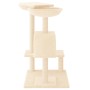 Cat scratching post with scratching posts cream color 82 cm by vidaXL, Cat furniture - Ref: Foro24-171759, Price: 42,68 €, Di...