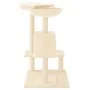 Cat scratching post with scratching posts cream color 82 cm by vidaXL, Cat furniture - Ref: Foro24-171759, Price: 44,25 €, Di...