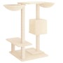 Cat scratching post with scratching posts cream color 82 cm by vidaXL, Cat furniture - Ref: Foro24-171759, Price: 42,68 €, Di...