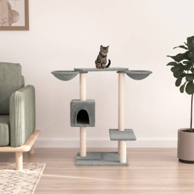 Cat scratcher with light gray posts 82 cm by vidaXL, Cat furniture - Ref: Foro24-171760, Price: 42,56 €, Discount: %
